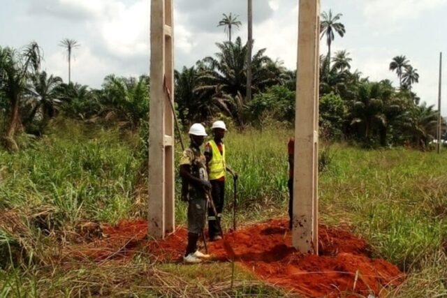Extension of 33KVA High Tension Lines from Mosogar to Okueka Communities — Seplat Energy — November 2024